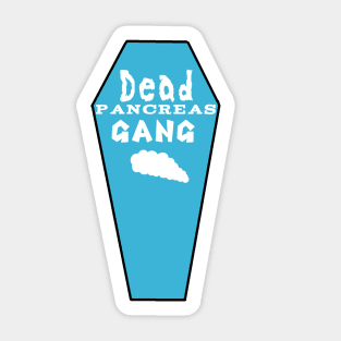 Dead Pancreas Gang - Blue Sticker